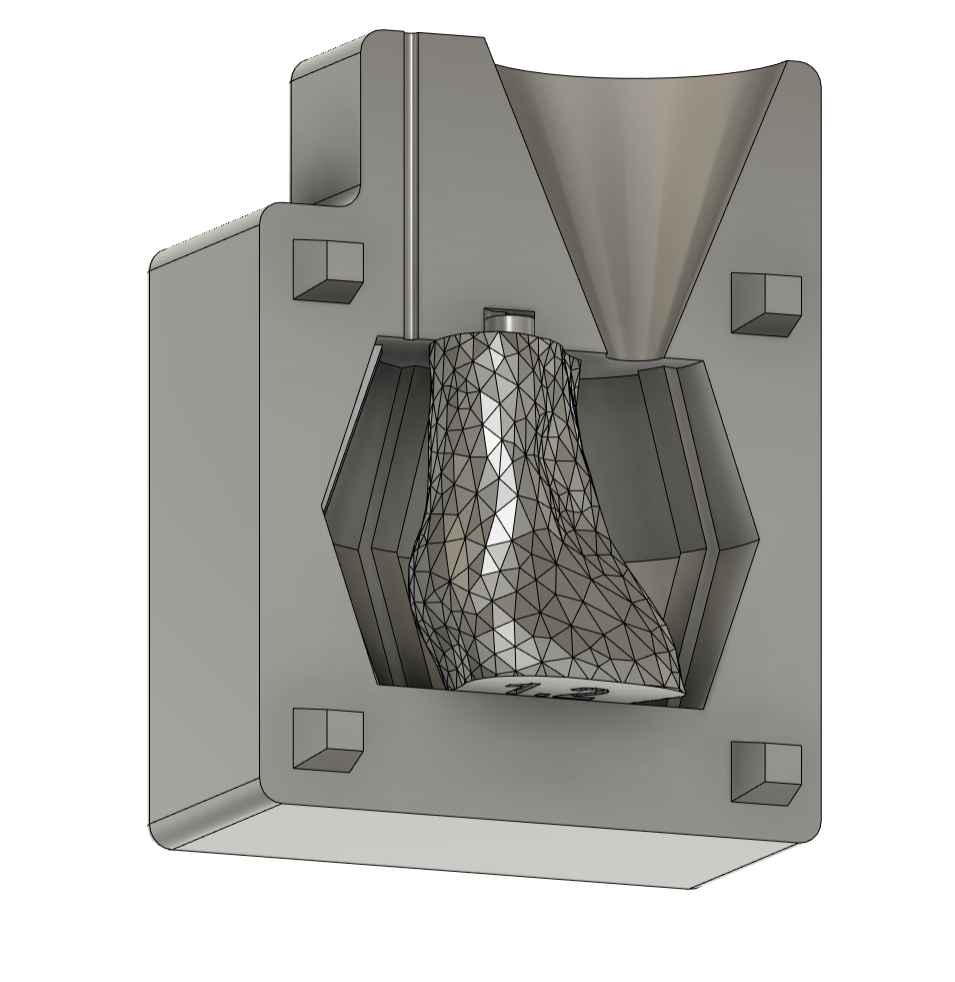 Mold half with insert